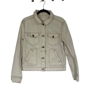 Bundle 3 for $50 | BP white denim jacket